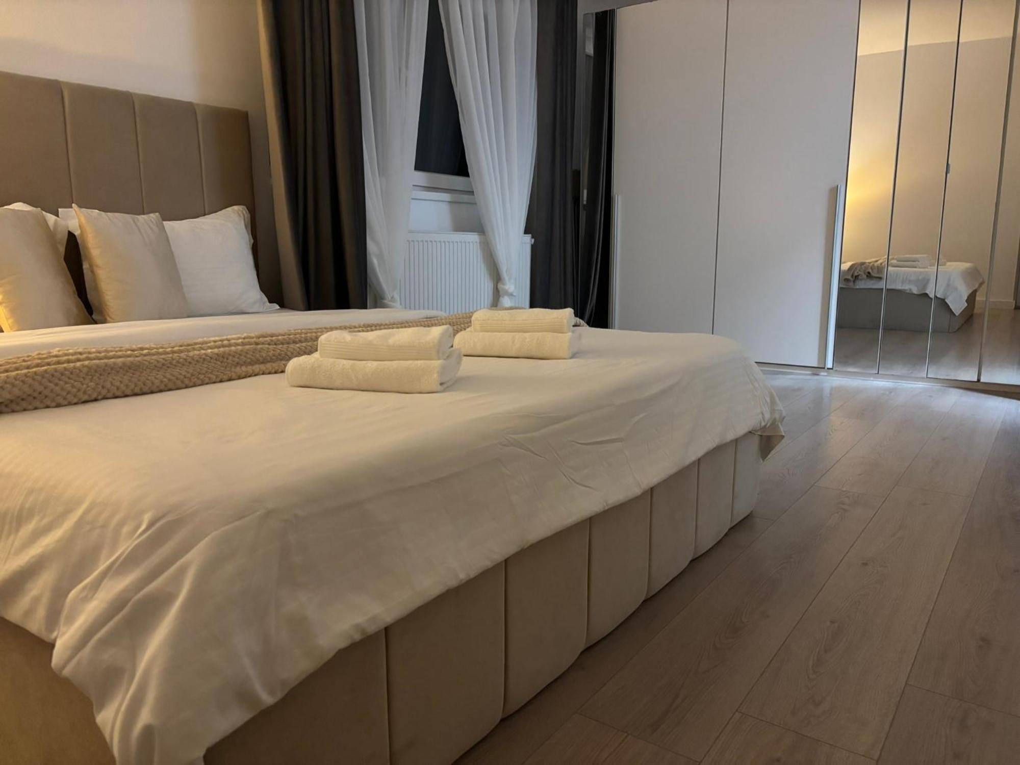 Dream - Large Apartament With Freeparking In A Quietarea Just 10 Minutes Away From City Center Bistriţa Buitenkant foto