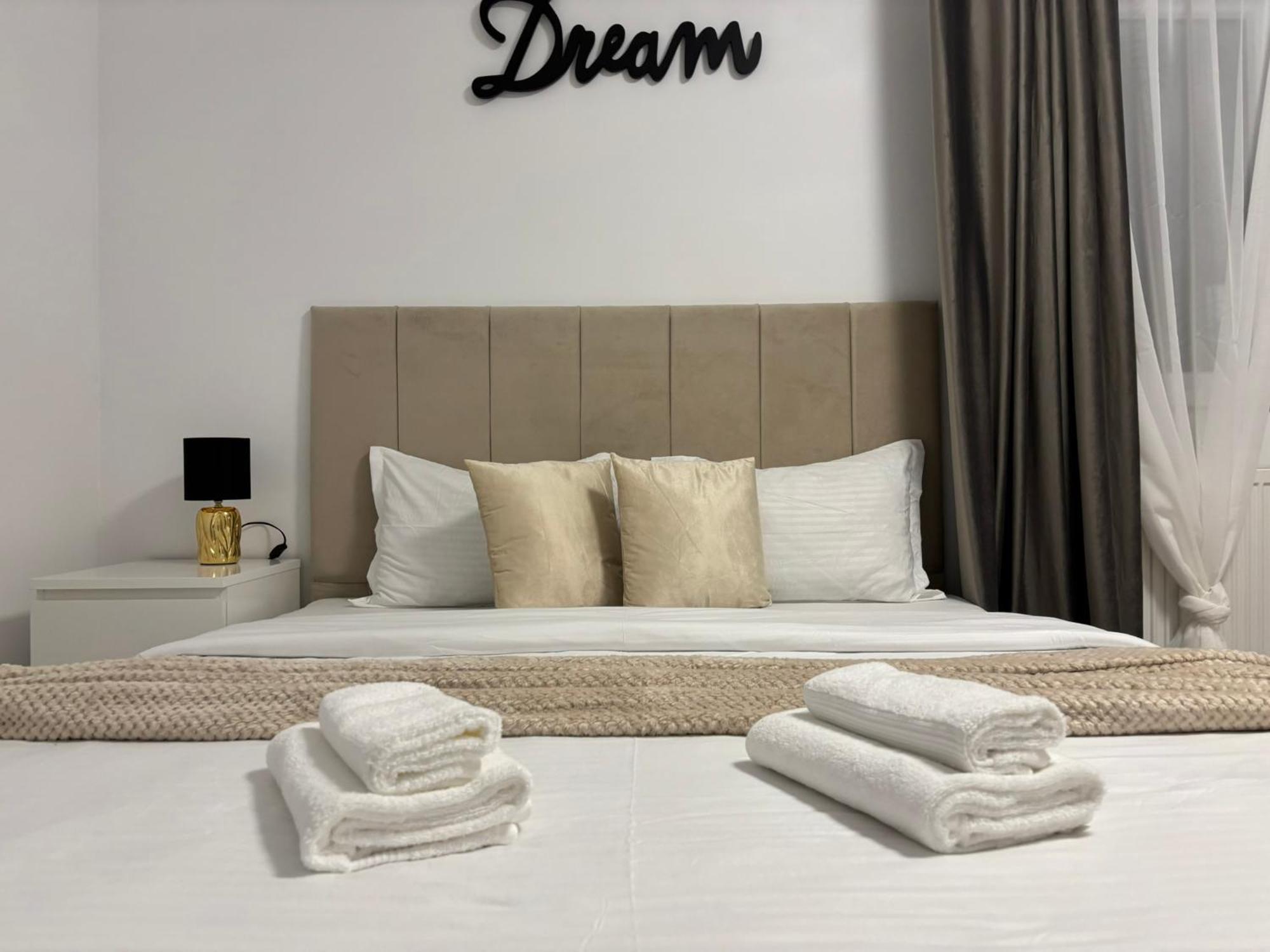 Dream - Large Apartament With Freeparking In A Quietarea Just 10 Minutes Away From City Center Bistriţa Buitenkant foto