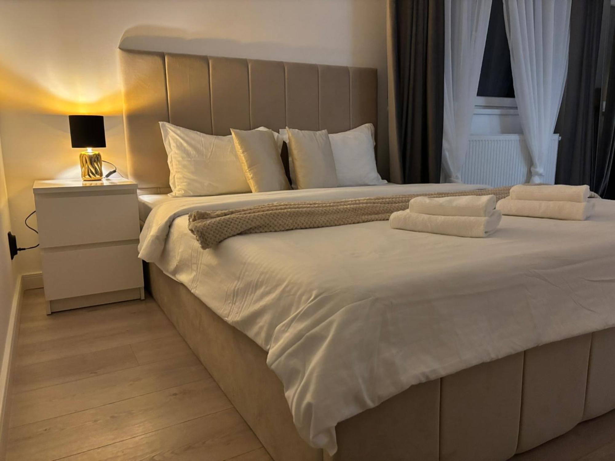 Dream - Large Apartament With Freeparking In A Quietarea Just 10 Minutes Away From City Center Bistriţa Buitenkant foto